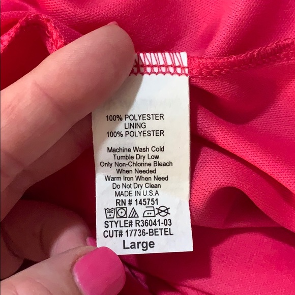 Floral Pink Romper NWT one shoulder - Picture 5 of 5